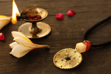 आराधना | Aradhana ✺ Brass Necklace { 8 }